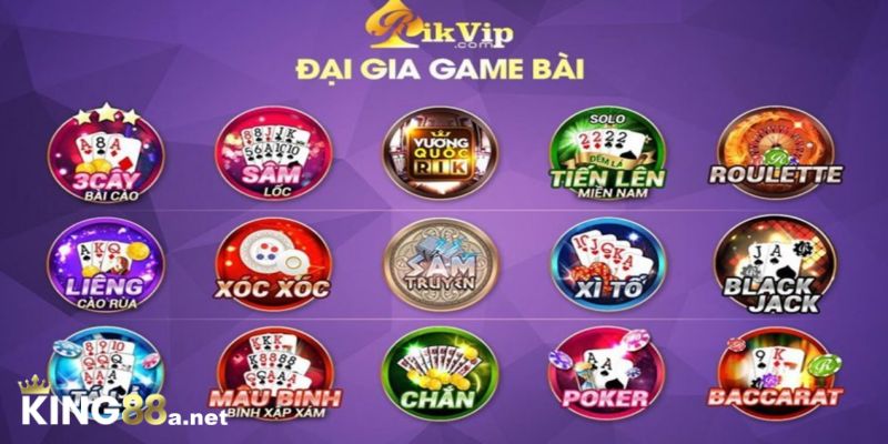 Casino trực tuyến tại Rikvip thu hút nhiều người chơi